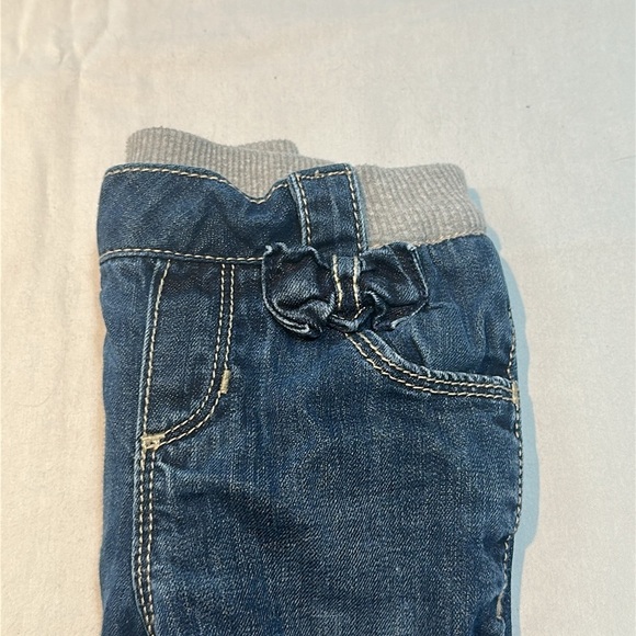 Tommy Hilfiger Blue and Red Jeans with Plaid Cuffs - Picture 4 of 4